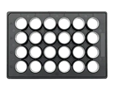 德國(guó)艾本德(Eppendorf)Cell Imaging Plates，帶板蓋，黑色底透，平底無(wú)菌、無(wú)熱原,無(wú)RNase和DNase,無(wú)人類和細(xì)菌DNA。無(wú)細(xì)胞毒素,24孔細(xì)胞成像培養(yǎng)板,25μm薄膜