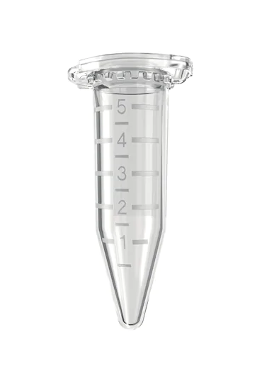 艾本德Eppendorf Tubes? 5.0 mL 帶鎖扣蓋，啟動套裝, 5.0 mL, 400 個離心管（2 盒， 每盒 2 包ｘ100 個），2 個離心管架（可放置 12 個離心管），白色；8 